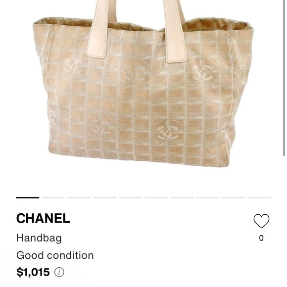 🔥🔥CHANEL Tavel Line Beige GM Tote 🔥🔥 - Picture 15 of 15